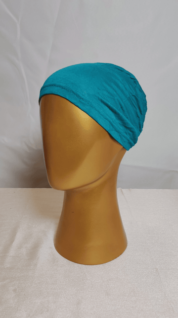 Plain Elastic Cap - Teal